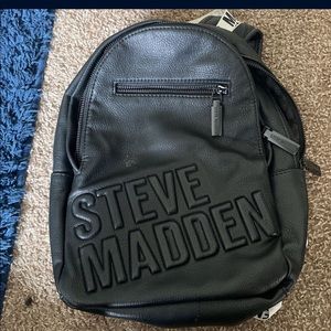 Steve Madden Large Logo Backpack